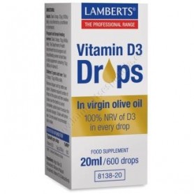 Vitamina D3 gotas Lamberts