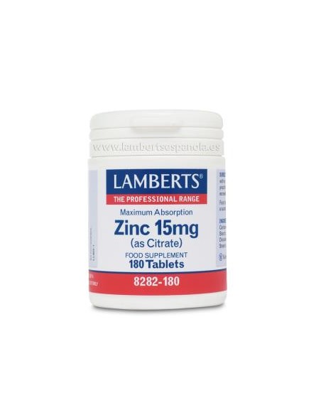 Zinc 15 mg Lamberts