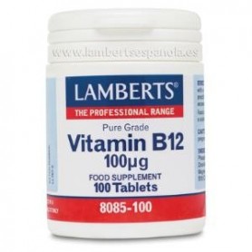 Vitamina B12 100 mcg Lamberts