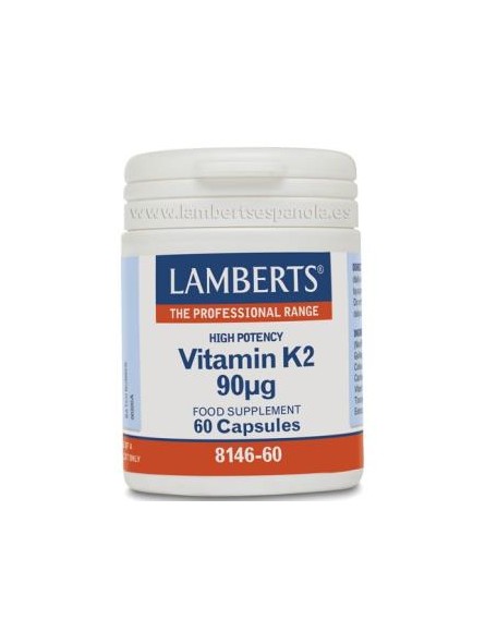Vitamina K2 90µg de Lamberts