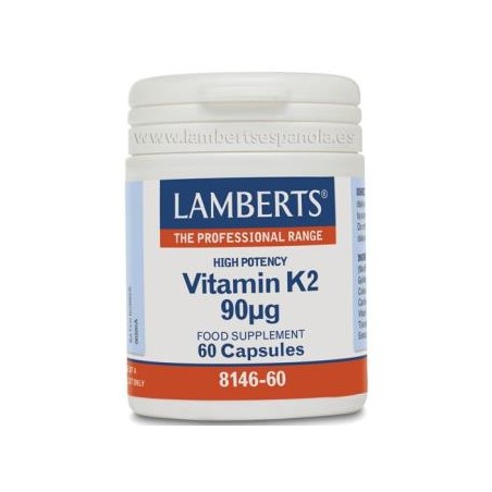 Vitamina K2 90µg de Lamberts