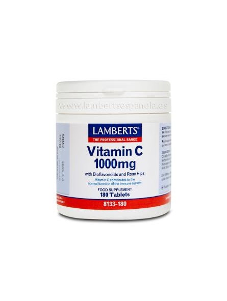 Vitamina C 1000 mg con bioflavonoides Lamberts