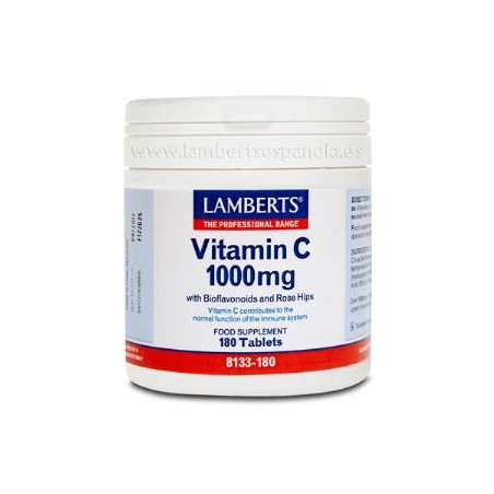 VITAMINA C 1000 mg. con bioflavonoides LAMBERTS