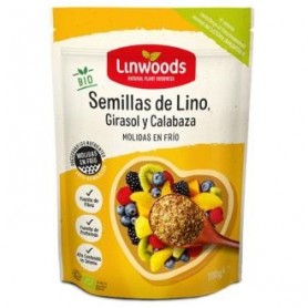 Semillas Lino, Calabaza y girasol molidas Linwoods