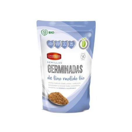 Semillas de Lino Germinado Molidas Bio Linwoods