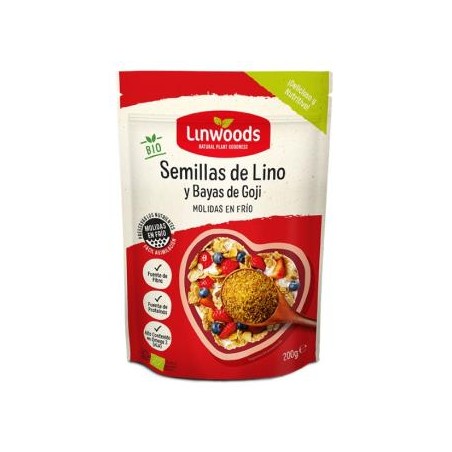 Semillas de Lino y Goji Molidas Linwoods