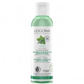 Tonico Purificante menta y acido salicilico Logona