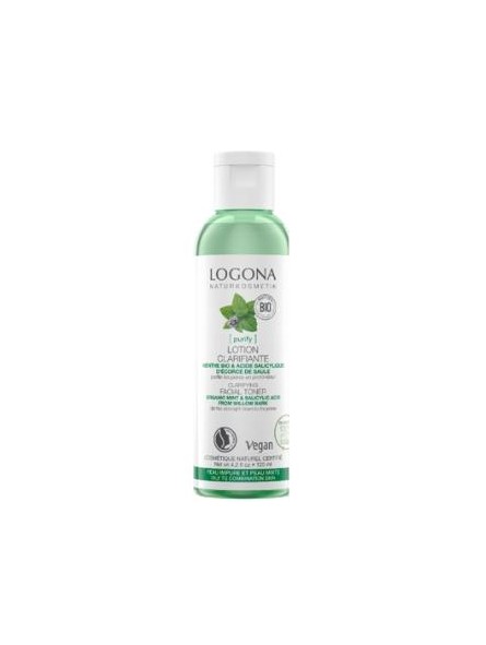 Tonico Purificante menta y acido salicilico Logona