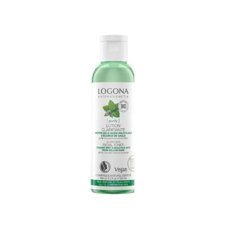 Tonico Purificante menta y acido salicilico Logona