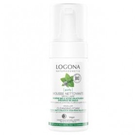 Mousse Nettoyante Micellaire Menthe et Acide Silicique Logona