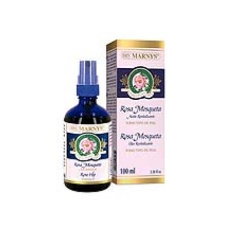 Aceite de Rosa Mosqueta spray etiqueta rosa Marnys
