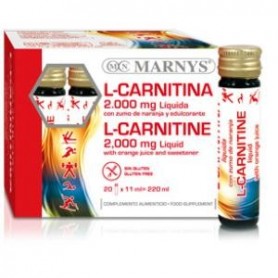 L-Carnitina 2000 sabor naranja Marnys