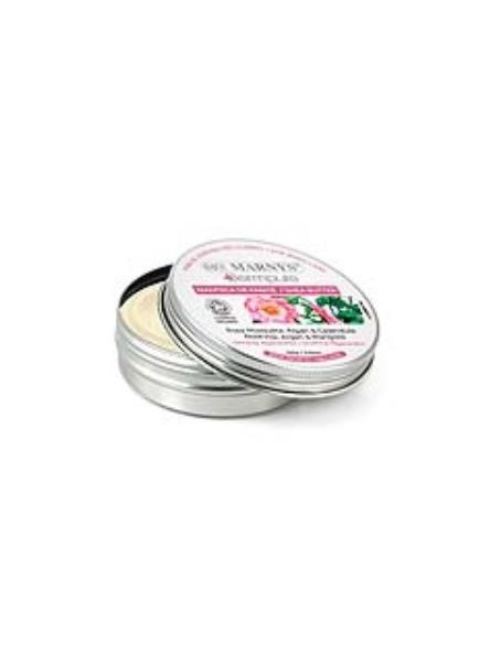 Manteca Karite Dermpure rosa, argan y calendula Marnys
