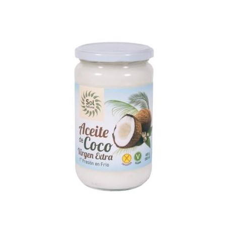 Aceite de Coco Virgen Extra Bio Sol Natural