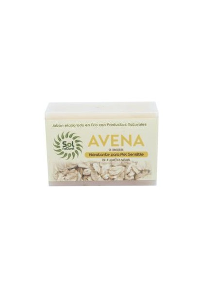 Jabon en Pastilla de avena Sol Natural