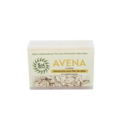 Jabon en Pastilla de avena Sol Natural
