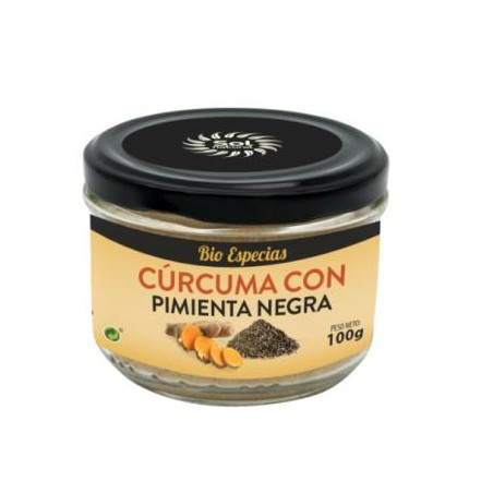 Curcuma con pimienta negra Bio Sol Natural