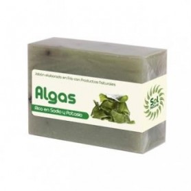 Jabon en Pastilla de algas Sol Natural
