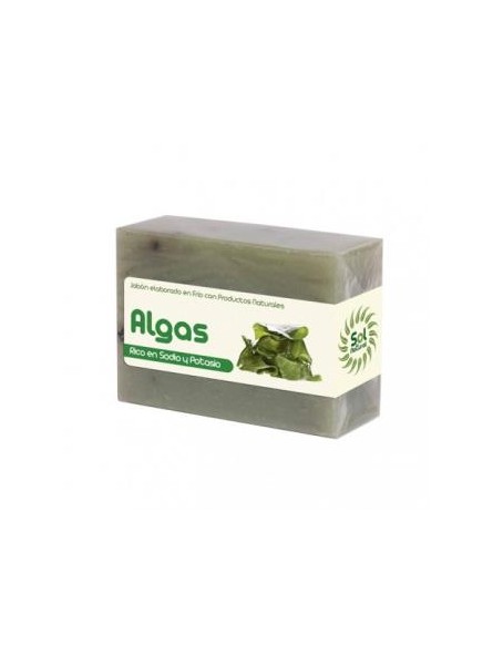 Jabon en Pastilla de algas Sol Natural