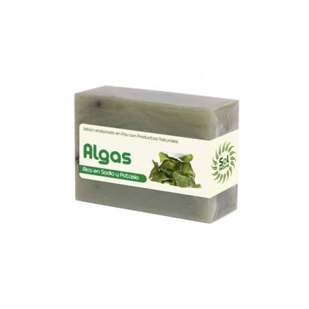 Jabon en Pastilla de algas Sol Natural