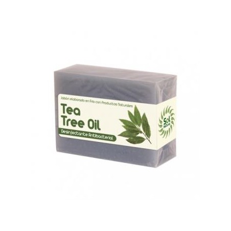 Jabon en Pastilla tea tree Sol Natural