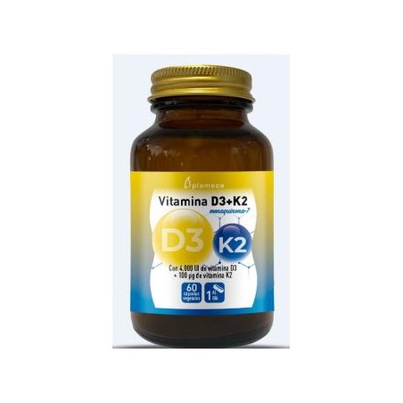 Vitamina D3 y K2 Plameca