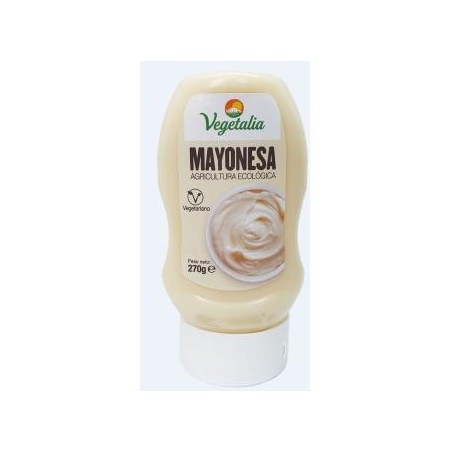 Mayonesa con aceite de girasol exprimible Bio Vegetalia