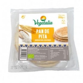 Pan de Pita blanca Bio Vegetalia