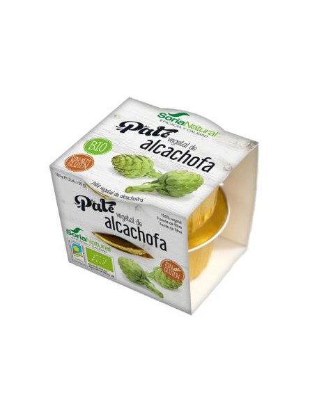 Pate Vegetal de Alcachofa Bio Soria Natural