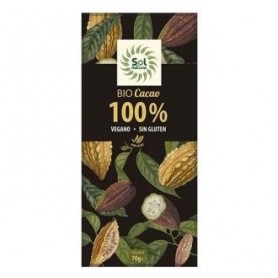 Chocolate Cacao Puro 100% Bio Sol Natural