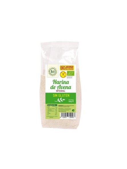 Harina de Avena integral Sol Natural