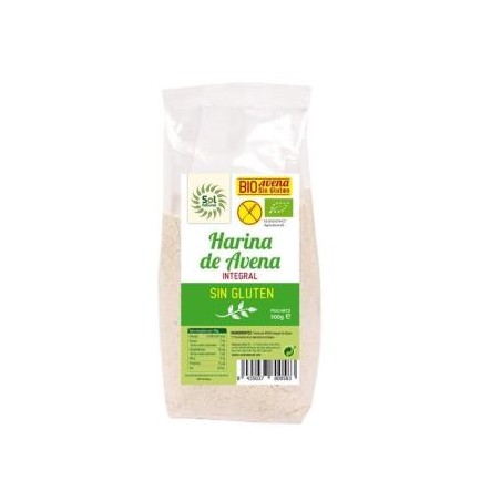 Harina de Avena integral Sol Natural