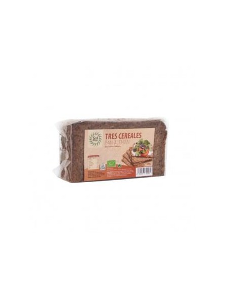 Pan Aleman tres Cereales Bio Sol Natural