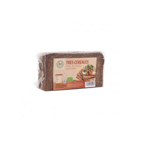 Pan Aleman tres Cereales Bio Sol Natural