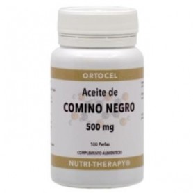Aceite de Comino Negro 500 mg Ortocel Nutri-Therapy