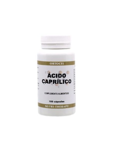 Acido Caprilico 600 mg. Ortocel Nutri-Therapy