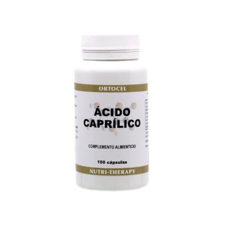Acido Caprilico 600 mg Ortocel Nutri-Therapy