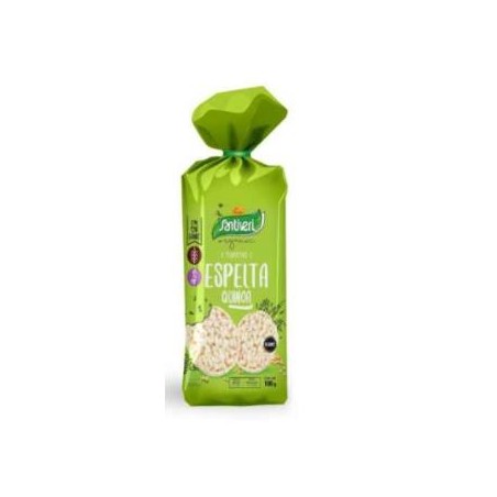 Tortitas de Espelta Quinoa Bio Santiveri