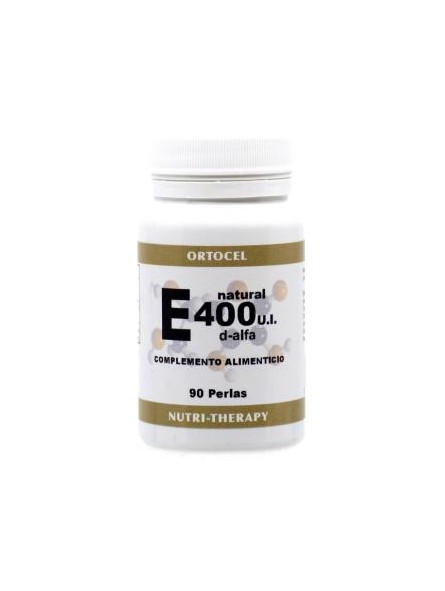 Vitamina E 400UI D-Alpha Ortocel Nutri-Therapy