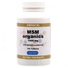 MSM organics 1000 mg Ortocel Nutri-Therapy