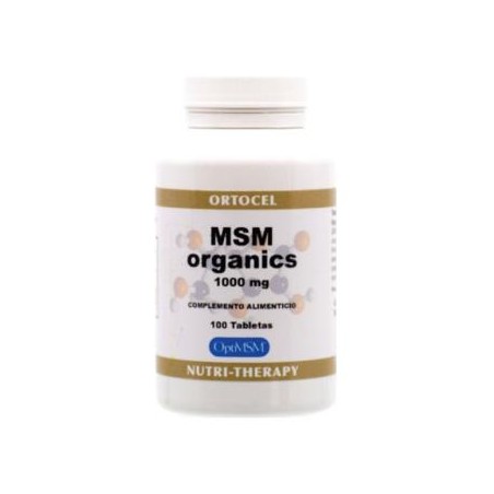 MSM organics 1000 mg Ortocel Nutri-Therapy