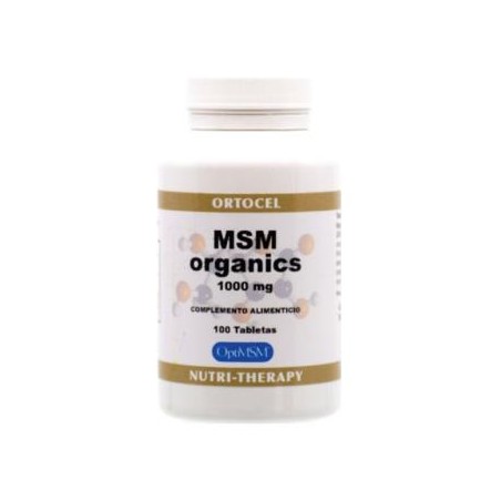 MSM organics 1000mg. ORTOCEL NUTRI-THERAPY