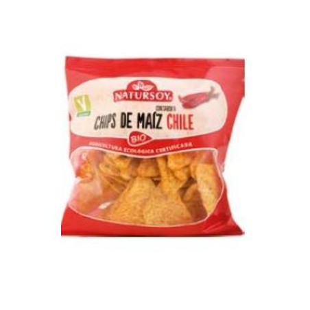 Chips de Maiz y Chili Bio Natursoy