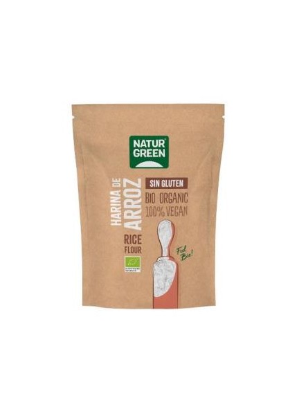 Harina de Arroz Bio sin gluten Naturgreen