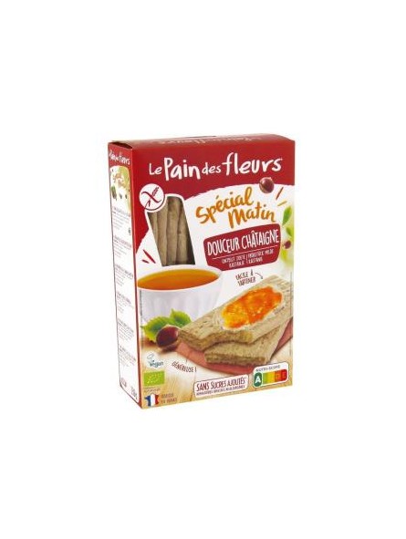 Tostada de Castaña Special Matin Bio Le Pain des Fleurs