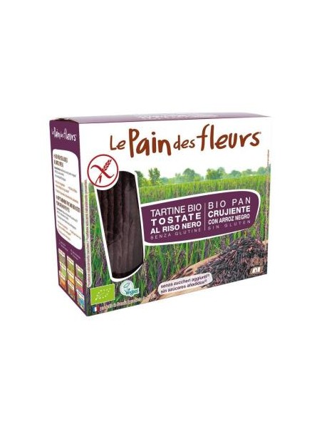 Cracker Arroz Negro Bio Le Pain des Fleurs