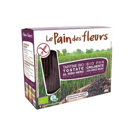 Cracker Arroz Negro Bio Le Pain des Fleurs