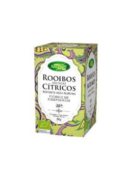 Te Rooibos Citricos sin teina infusion  Artemis Bio