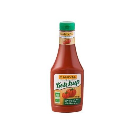 Ketchup Bio sin azucar Danival