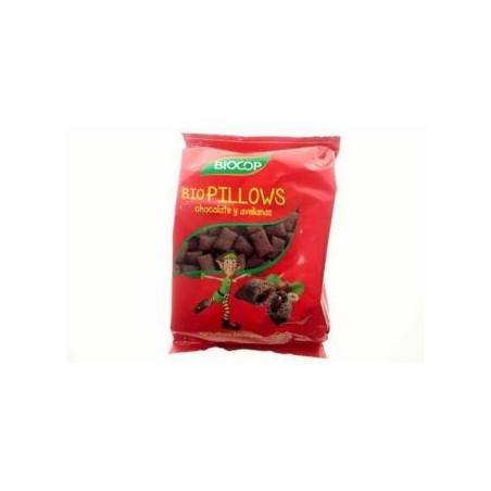 Biopillows cacao y avellanas Bio Sin gluten Biocop